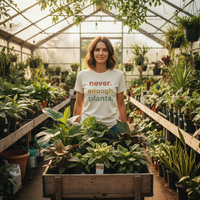 Load image into Gallery viewer, Never Enough Plants Tee – Cute Plant Lover Shirt for Women &amp; Gen Z Garden Girls