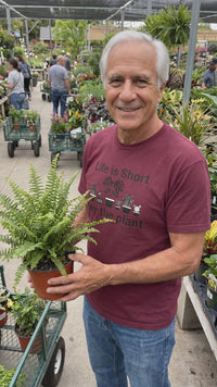Load and play video in Gallery viewer, Life Is Short, Buy the Plant Shirt | Funny Gardening T-Shirt for Plant Lovers | Garden Wise Guy Tee